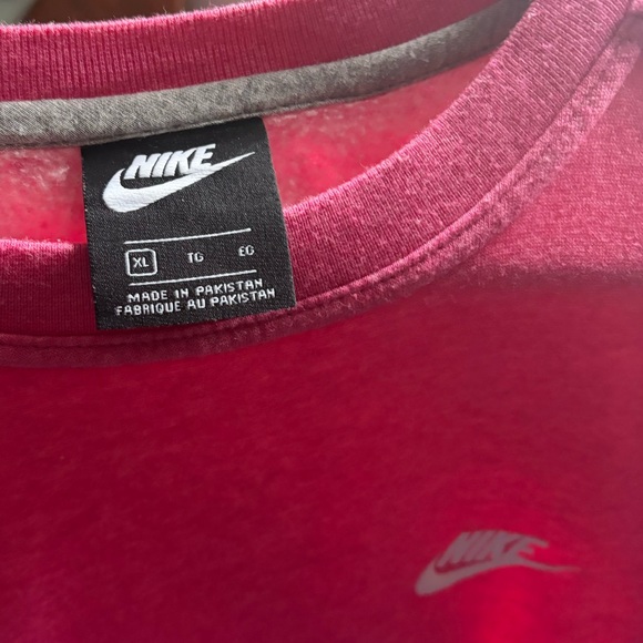 Nike Pink Crew Neck Sweater - Picture 9 of 10